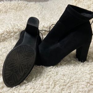 Black Nine West Ankle Booties